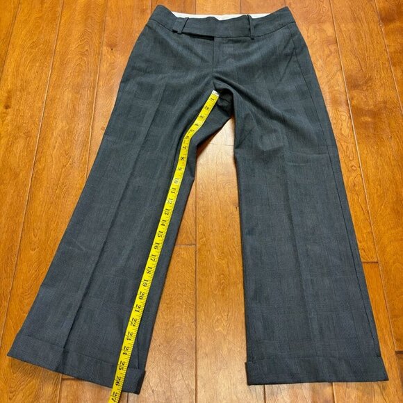 Banana Republic Jackson Fit Dress Pants Women Sz 0 Lined Wide Leg Career Work - Picture 7 of 10